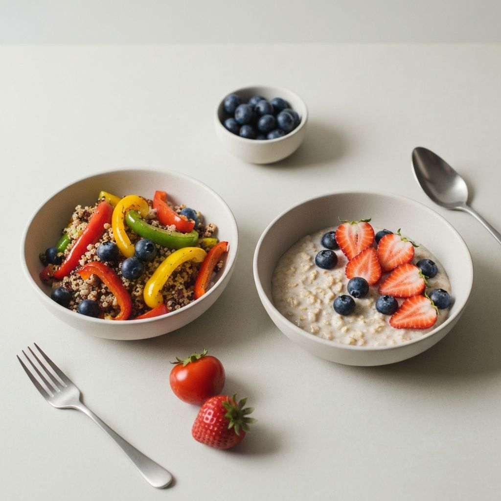 Light plant-based meals