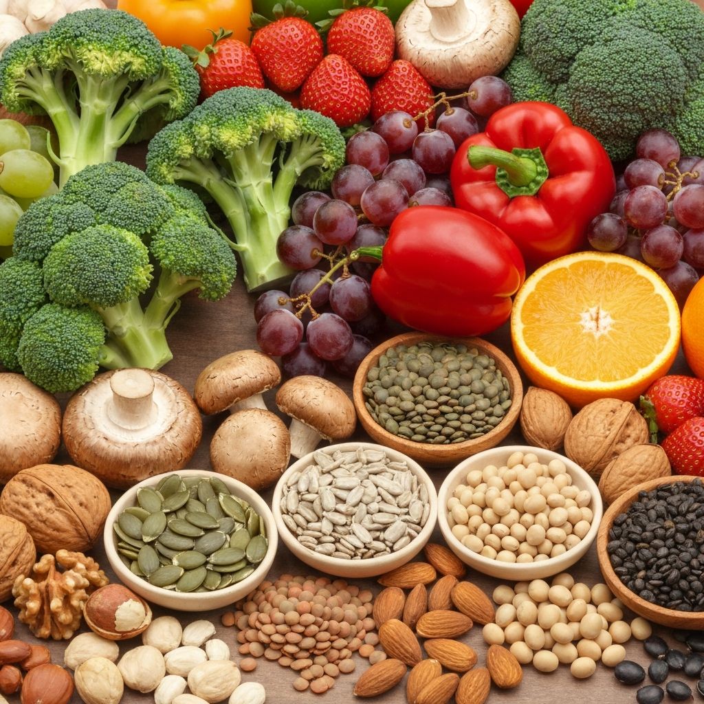 Vegan plant-based foods